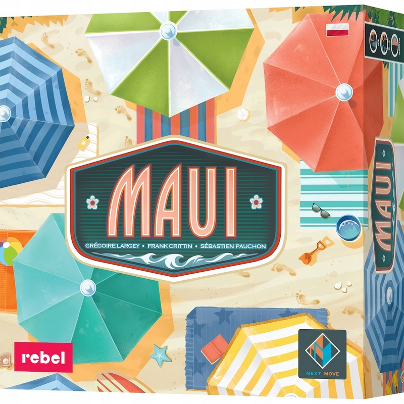 Spoločenská hra Maui (poľská edícia) Rebel